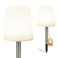 Solar-Garten-LED-Lampe zum Einstecken, dekorative stehende Außenleuchte IP44