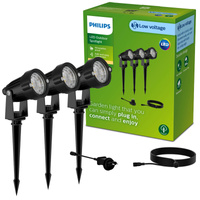 Set mit 3x LED CAPER GardenLink Kreuzungsleuchte für den Außenbereich 1.5W 24V 2700K IP44 Mobile Drive PHILIPS