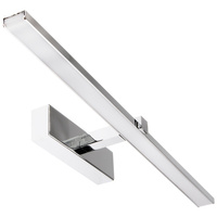 LED-Spiegelleuchte 18W, Badezimmer-Wandleuchte 1100lm Chrom neutral 90cm VENUS LUMILED