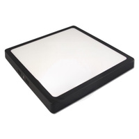 Deckenaufbauleuchte LED-Panel 24W 4000K Schwarzes Quadrat Proma LVT