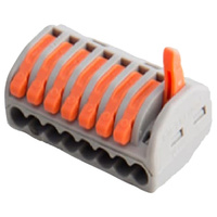 Installationsverbinder Schnellverbinder für KABELtyp WIRE LINE 8x 0,14-4,0mm