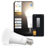 LED-Glühbirne E27 A67 13,5W = 100W 1600lm 2700K Warmweiß SMART Smart Bluetooth ZigBee Weiß Philips HUE