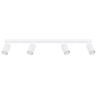 Tuba Spot Reflektor Deckenleuchte 4x GU10 Weiß Carbon Deep Space SL.1546 Sollux