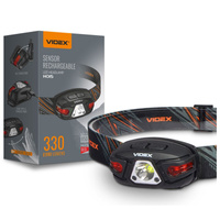 Wiederaufladbare LED-Stirnlampe Touch Sensor 5W 330lm 5000K H015 VIDEX