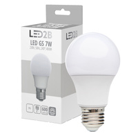 LED-Lampe E27 Ball 7W 600lm 4000K Neutral 240° LED2B Kobi