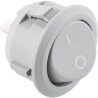 Schalter Wippenschalter für Möbel ON/OFF Grau LUMILED