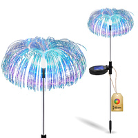 LED-Solar-Gartenlampe mit Antrieb für den Außenbereich Dekoratives Medusa-Gebläse IP44