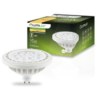 LED Lampen ES111 GU10 10W = 75W 1055lm 3000K Warm 38° LUMILED