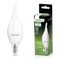 Lampen E14, Glühbirne BA35 8W = 60W 806lm 4000K 180° neutral LUMILED
