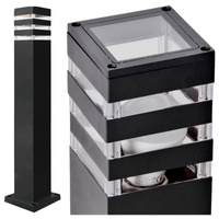 GOLDLUX (Polux) LED E27 TEKSAS graphit Stehleuchte 74cm