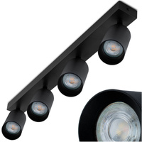 SPOT TUBA Deckenleuchte Reflektor Halogen Leuchte 4x GU10 TABULA LUMILED