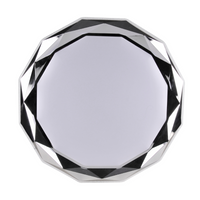 PLAFON LED Diamantlampe Deckenleuchte 50cm 3000-6500K mit Fernbedienung GLÄNZEND GOLDLUX (Polux)