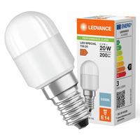 LED Lampen T25 E14 2.3W = 20W 200lm 6500K Kaltweiß LEDVANCE