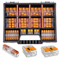 Schnellverbinder WAGO Installationsverbinder Set à 60 Stück - 20x 221-2411 20x 221-412 20x 20x 221-413