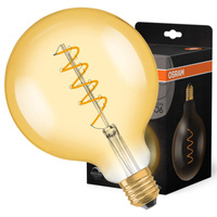 LED Leuchtmittel E27 G125 4,5W = 28W 300lm 2000K Warm 300° Filament OSRAM Vintage 1906 Dimmbar