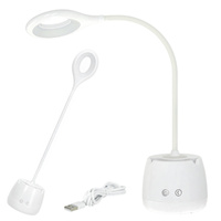 LED wiederaufladbare Tischlampe 5W 180lm Weiß Lusia LED2B Kobi