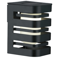 Wandleuchte LED Solar Gartenleuchte Fassade 5000K IP44 Dämmerungssensor