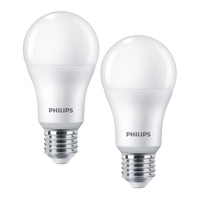 2x LED Lampen E27 A60 13W = 100W 1521lm 2700K Warm PHILIPS