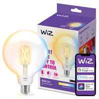 LED-Lampe E27 G125 7W = 60W 2700-6500K FILAMENT SMART WiFi WiZ