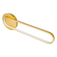 LED-Wandleuchte Dekorativ 18W 1900lm 4000K 120° Gold 63cm Goldimo Masterled