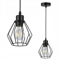 Masterled E27 Schwarz Otto Decke Pendelleuchte