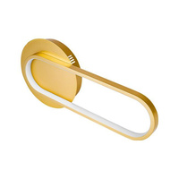 LED-Wandleuchte Dekorativ 13W 1100lm 4000K 120° Gold 43cm Goldimo Masterled