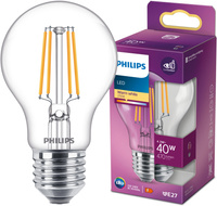 E27 A60 LED Lampen 4,3 W = 40 W, 470 lm, 2700 K, warmes Filament PHILIPS