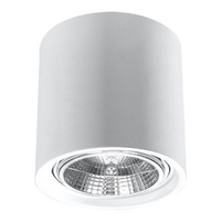 Anbauleuchte KALU GU10 ES111 Halogen Spot Tuba Weiß SOLLUX