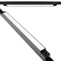 Beleuchtungsschienen-Set 1m Schiene + LED-Schienenlampe 30W 4000K Schwarz