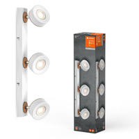 LED-Deckenleuchte LED-Punktstrahler 3-Punkt dekorativ 14,4W weiß LEDVANCE