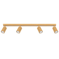 Tuba Spot Reflektor Deckenleuchte 4x GU10 Gold Carbon Deep Space SL.1565 Sollux