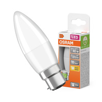 LED-Lampe B37 Kerze B22d 4.9W = 40W 470lm 2700K Warm 200° STAR CLASSIC Osram