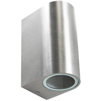 Up and Down LED-Gartenwandleuchte 2xGU10 BOSTON GOLDLUX (Polux) OVAL SATIN