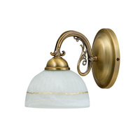 Wandleuchte E27 Braun Klassisch Flossi 8811 Rabalux