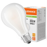 LED Lampen A95 E27 24W = 200W 3452lm 2700K Warmweiß FILAMENT LEDVANCE