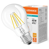 LED Lampen A60 E27 4W = 40W 470lm 2700K Warmweiß FILAMENT LEDVANCE