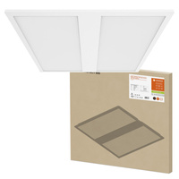 LED-Panel Büro-Deckenleuchte 36W 5040lm 4000K Neutral Dimmbar Anbau Weiß 60x60cm UGR19 Schutz Ledvance