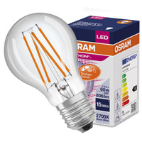 LED-Lampe 7.3W E27 2700K 806lm Warm Sensor mit Dämmerungssensor