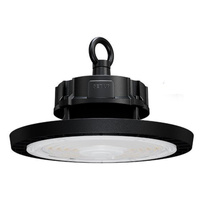 Industrial High Bay 100W 15000lm 5000 Cold 90° Dimmbar Schwarz IP65 Masterled LED Lampe