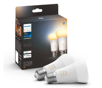2PAK LED-Glühbirne E27 A60 6W CCT PHILIPS HUE White & Ambiance Bluetooth Zigbee