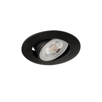 LED-Einbaustrahler 4,8W 450lm 6500K Kalt 36° Schwarz FIZU Kanlux