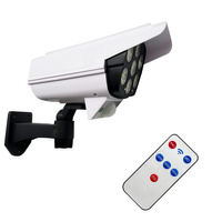 LED Solar Straßenlampe 6000K 300Lm Kamera mit Bewegungs- und Dämmerungssensor + PILOT Goldlux