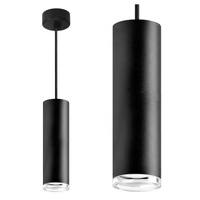 Decke Pendelleuchte Überhang GU10 Schwarz IP44 TURYN Sanico Goldlux