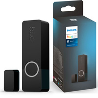 Tür öffnen/schließen Kontaktsensor Fenster Wireless Smart Kontaktsensor Schwarz PHILIPS HUE Zigbee