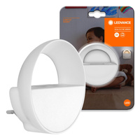 LED-Nachtorientierungslampe 0,6W 230 V 4000K Neutral mit Bewegungs- und Dämmerungssensor 7,5 cm LUNETTA SUNSET LEDVANCE