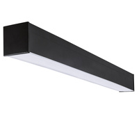 LED-Langfeldleuchte AL-ML-NT Bewegungsmelder 25W 2750lm 3000K 124cm Schwarz KANLUX