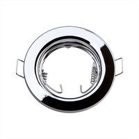 Deckenleuchte Unterputz GU10 rund Chrom VT-778 V-TAC