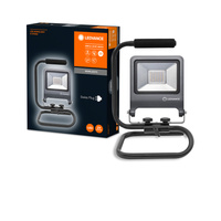 LED-Flutlicht Batteriebetriebenes Tragbares Arbeitslicht 30W 2700lm 4000K IP65 Graphit Arbeitslicht Ledvance