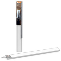 LED-Unterschrank-Lichtleiste 3.2W 200lm CCT mit Bewegungssensor Dämmerung Batterie Grau Linear Ledvance