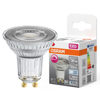 LED PAR16 Reflektor GU10 3.7W = 35W 230lm 4000K Neutral CRI90 36° Dimmbar SUPERSTAR Osram